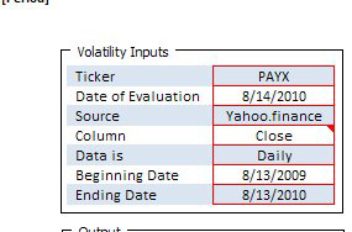 volatility calculator