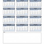 calendar notes at bottom
