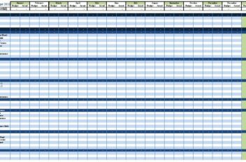Excel Template Personal Budget