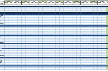 Excel Template Personal Budget