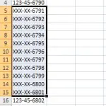 Convert SSN's