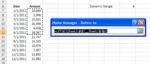 Excel Scroll Bar