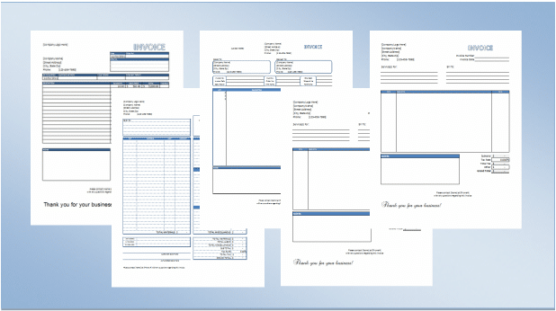 Free Excel Invoice Templates Free To Download