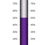 Purple Thermometer w Circle Base