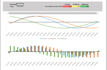 Biorhythm Template