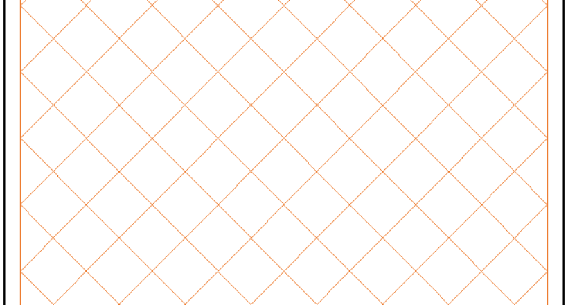 Diamond Graph Paper Excel Template