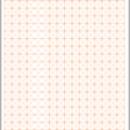 Square and Diagonal Graph Paper Template