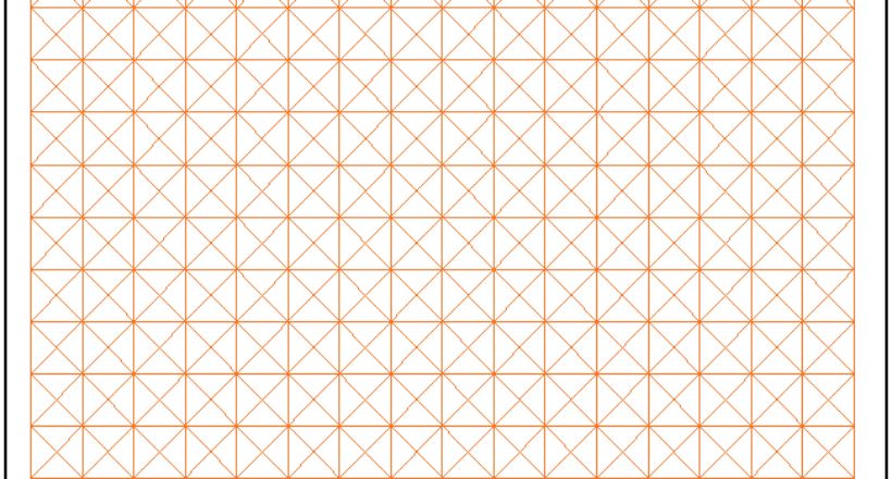 Square and Diagonal Graph Paper Template